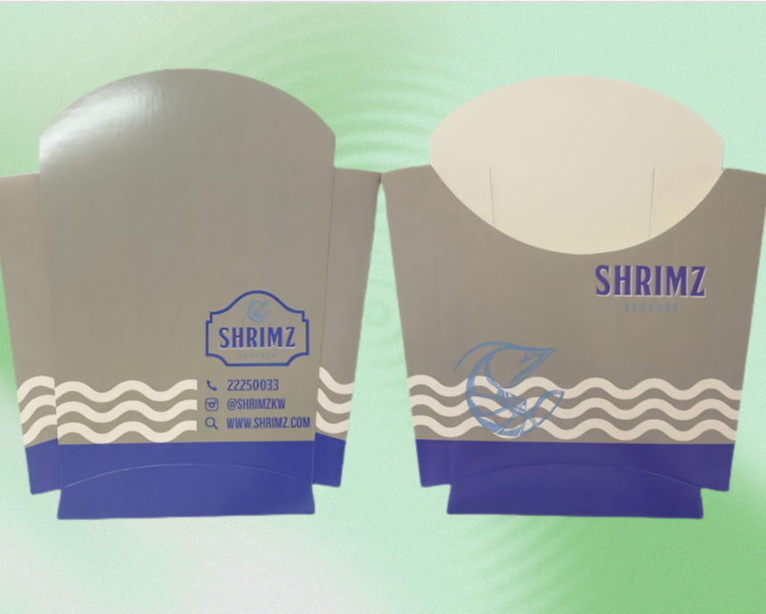 French Fries Packaging Box