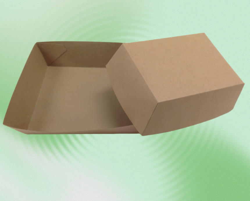 Large Kraft Food Trays Packaging