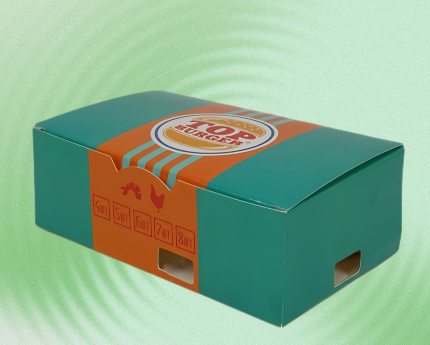 Chicken Packaging Paper Boxes packaging detail