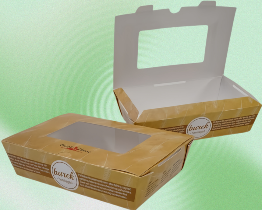Dinner Packaging Boxes packaging detail