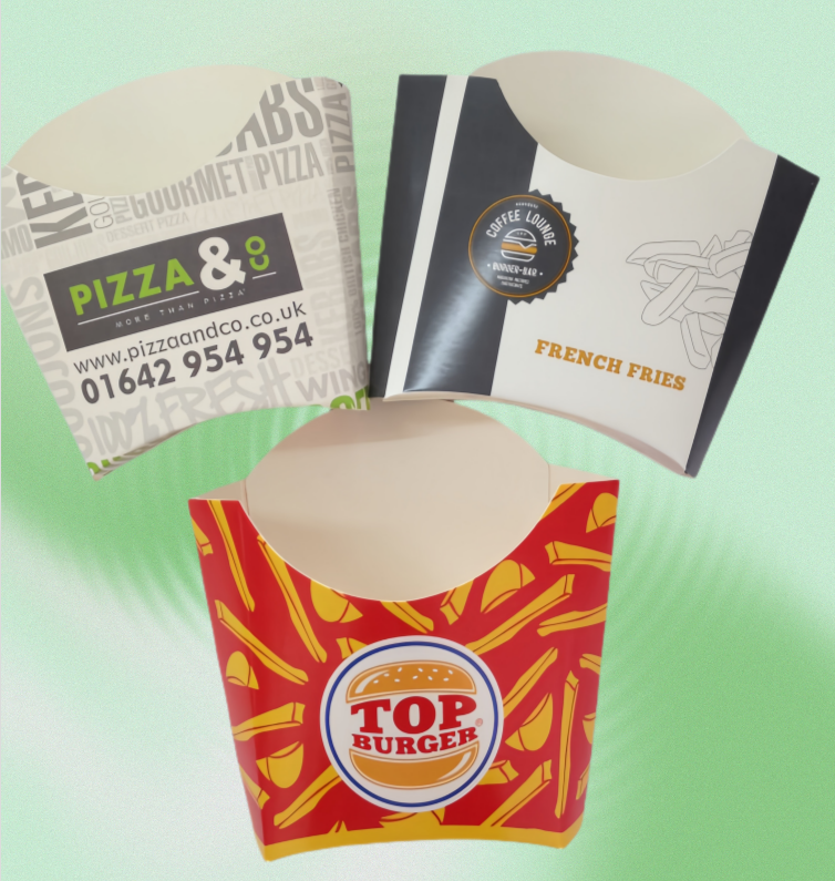 French Fries Holder packaging detail