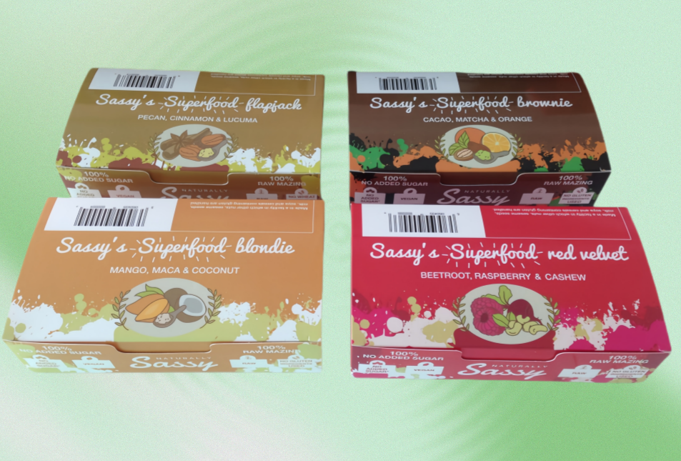 Paper Packaging Dessert Box packaging detail