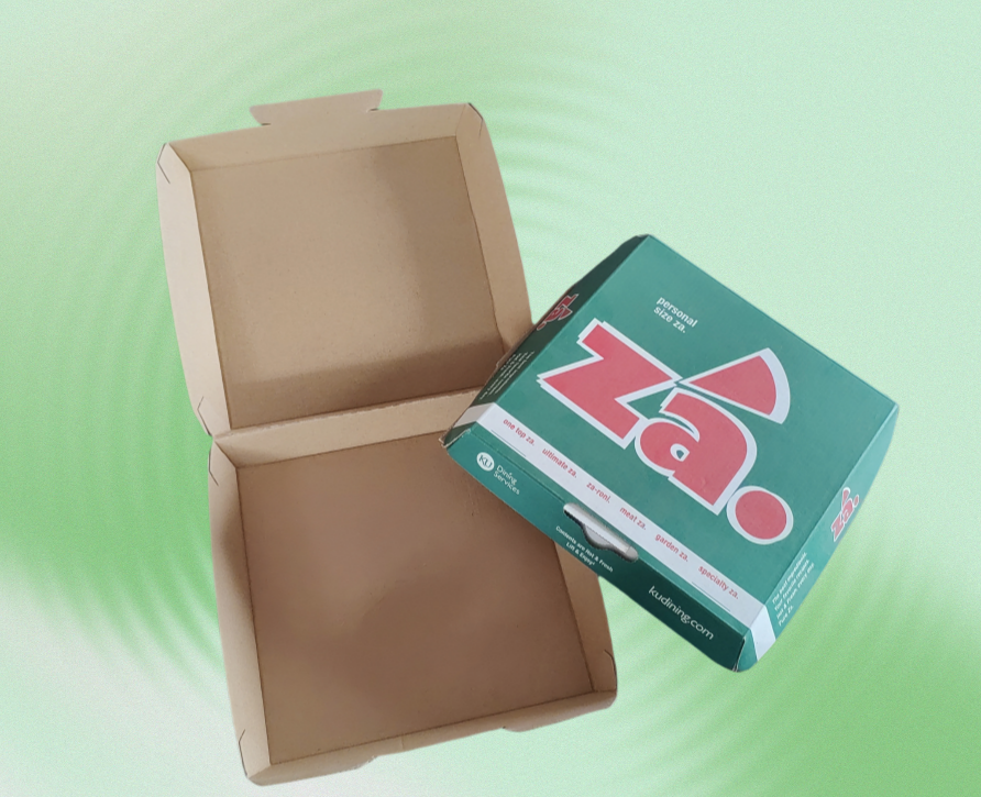 Pizza Clamshell Boxes packaging detail