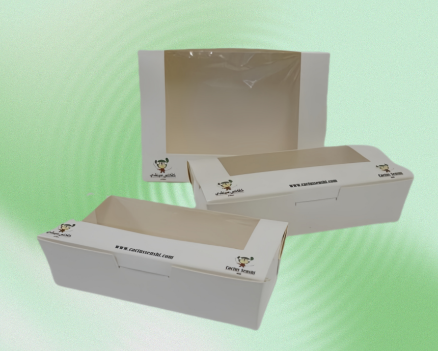 Sushi Boxes with Window packaging detail