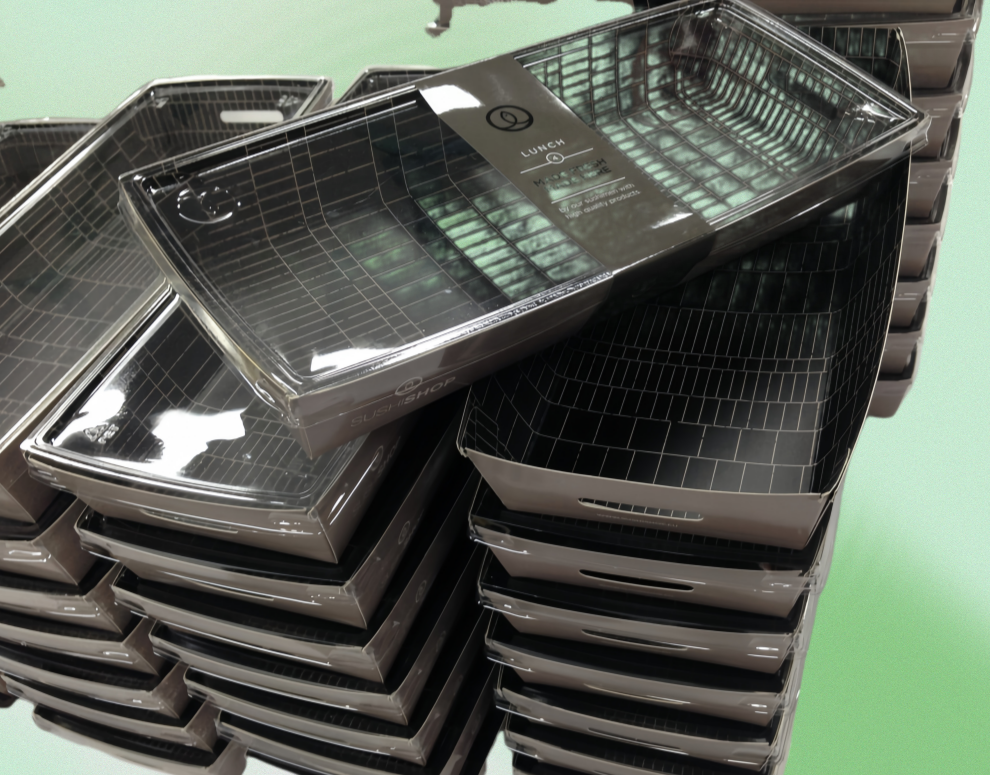 Sushi Tray Food Boxes packaging detail