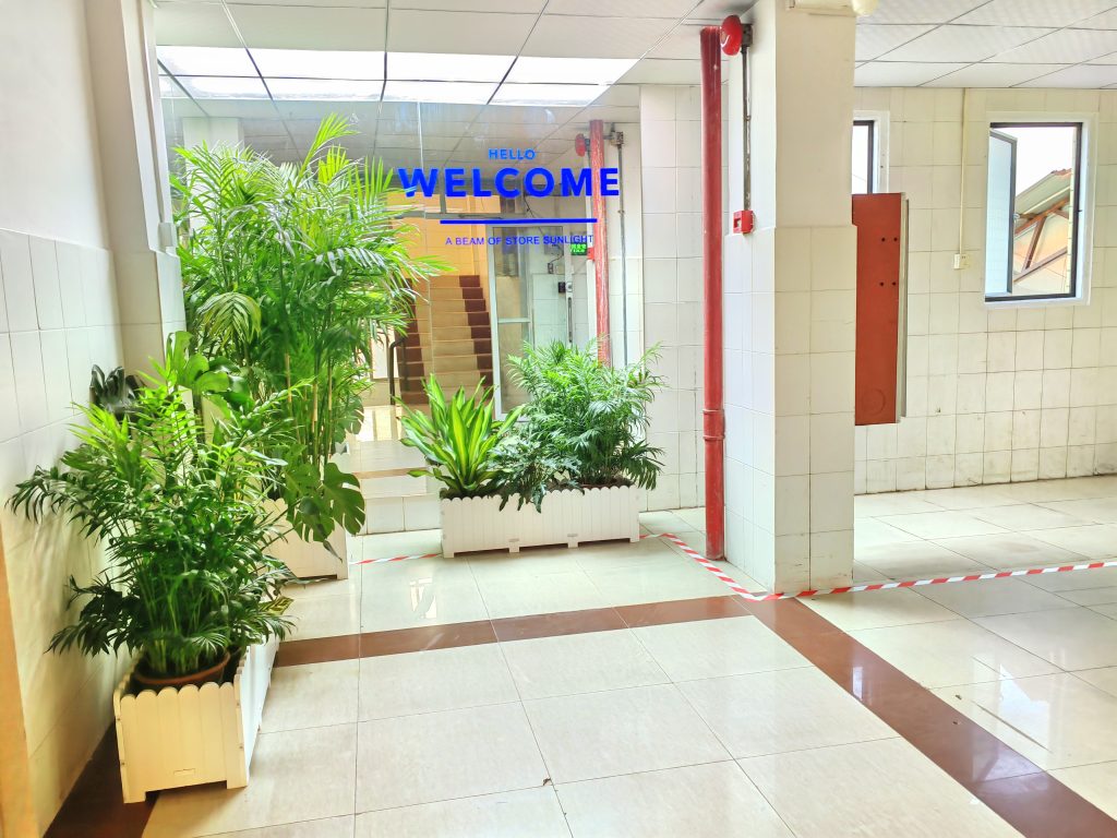Office corridor, company-provided image